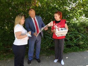 Акция «Красные в городе» в г.о. Балашиха