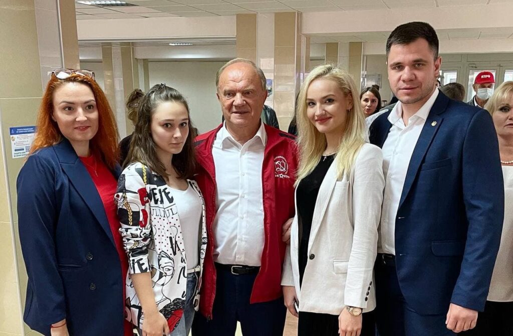Делегация Балашихинских коммунистов на встрече с Г.А. Зюгановым