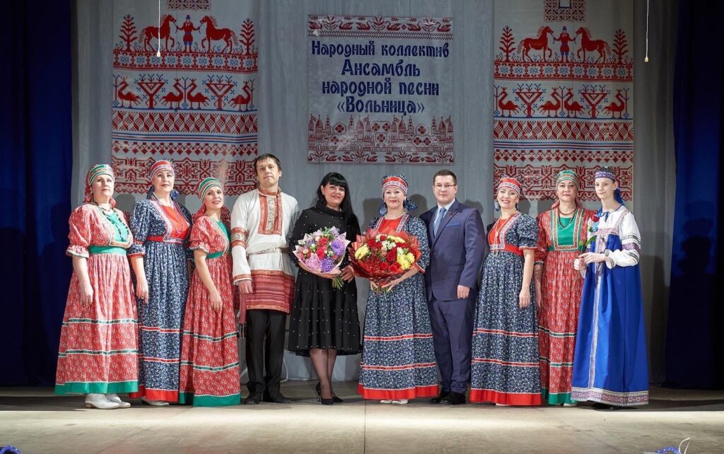 С юбилеем, народный коллектив ансамбля народной песни «Вольница»!