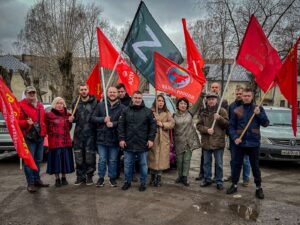 Патриотический авто-мотопробег в городском округе Балашиха в поддержку миротворческой спецоперации ВС РФ по освобождению Украины от нацизма