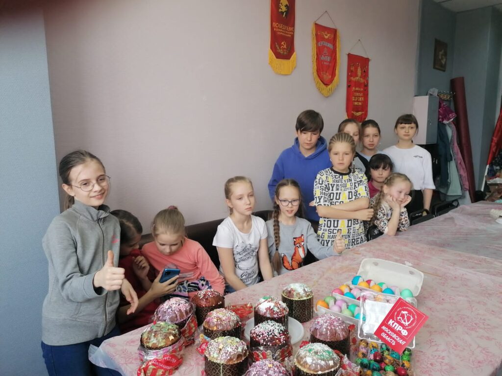 Мастер-класс для детей провели в Балашихе